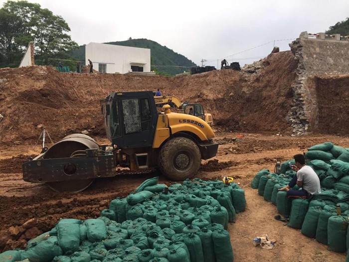 生态(tai)袋施工